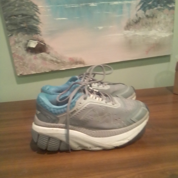 Gray Athletic Sneakers - Picture 2 of 4